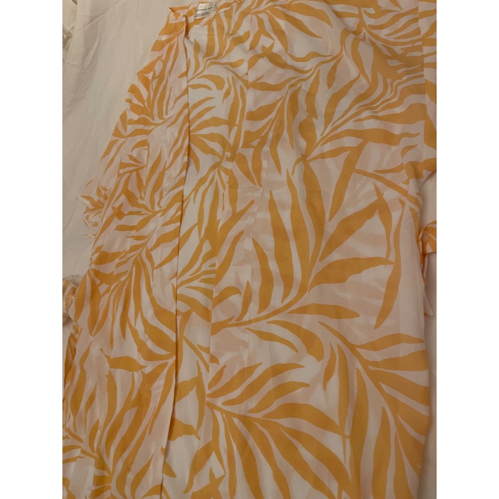 Maison Du Soir Tropical Palm Print Beach Cover-Up Robe and Eye Mask Set XL/2XL - Picture 6 of 11